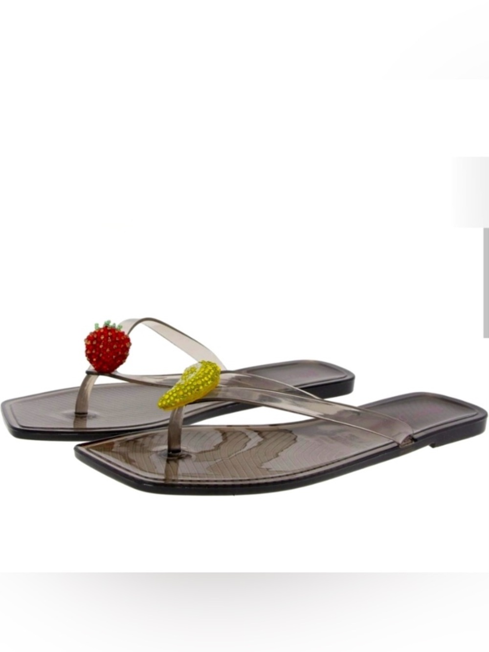 NIB Betsey Johnson Strawberry
Lemonade Novelty Sandals
$48 NIB